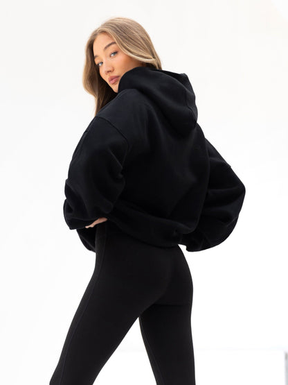 Sami Oversized Hoodie - Black